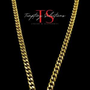 5mm Cuban Link Stainless Steel A9dc